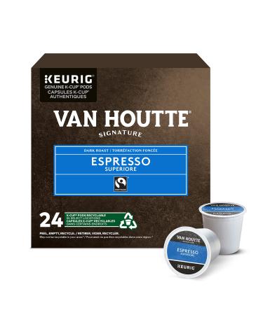 Van Houtte Espresso Superiore K-Cup Coffee Pods 24 Count For Keurig Coffee Makers Espresso Superiore 1 Count ( Pack of 24 )