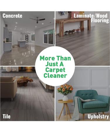 Natural Mineral Carpet Stain Remover - Pet Safe Cleaner for Carpet, Tile, Laminate, Wood - Gallon Size - Made in USA - Buy Online on GoSupps.com