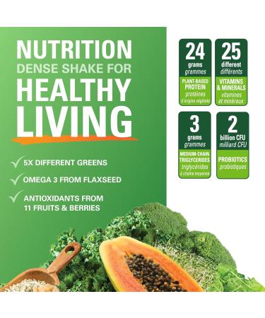 Vegan Pure All In One Nutritional Shake (Chocolate) 432g. Plant based protein. - Buy Online on GoSupps.com