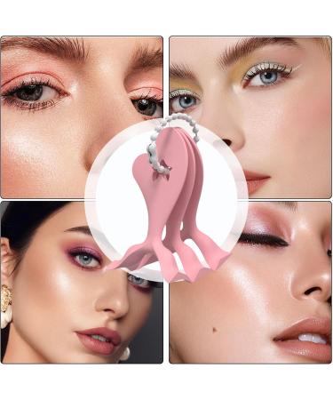 Eyeliner Stencils Winged Eyeliner Stencil 3 part eye makeup guide template for beginners Eyeliner helper for travel stage performances home business trips dates Pink - Buy Online on GoSupps.com