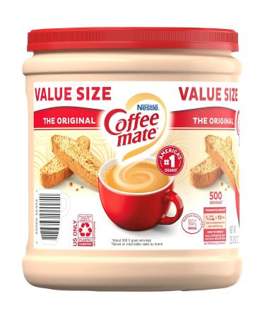 Coffee mate Original Powder Creamer 35.3 oz Canister + Stainless Steel Measuring Spoons - Buy Online on GoSupps.com