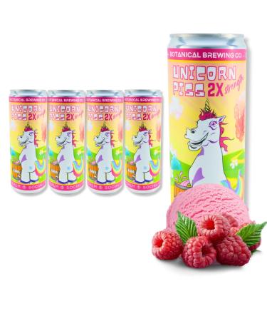 Botanical Brewing Unicorn P Kava Drink with Kava Root Extract Sparkling Drink Kava Seltzer | Gluten-Free Vegan & Low-Calorie Naturally Sweetened with Agave 12 fl oz Cans 4-Pack Pack of 4