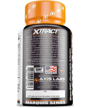 Axis Labs Xtract High-Definition Diuretic | Reduce Bloating, Promote Rapid Water Loss | Competition Strength for Men and Women | 80 Capsules - Buy Online on GoSupps.com