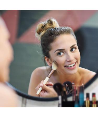 Relaxdays Acrylic Makeup Organizer - 21 Compartment Cosmetic Tower for Lipstick & Nail Polish - Clear Storage Solution for Beauty Essentials - Buy Online on GoSupps.com