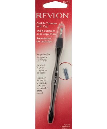 Revlon Cuticle Trimmer with Cap - Nail Care Tool with High Precision V-Tip Blade - Buy Online on GoSupps.com