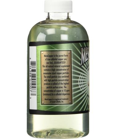 MesoCopper 10 ppm Colloidal Copper 250 mL/8.45 Oz - Pure Immune Support Supplement - Buy Online on GoSupps.com