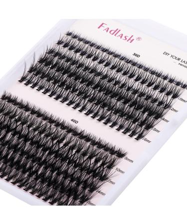Individual Cluster Lashes Extensions 30D 40D 0.07 D Curl 8-16mm Mixed Trays Extensions 200Pcs Individual Cluster Lashes DIY Eyelash Extensions at Home 8-16mm DH-30D+40D-0.07-D - Buy Online on GoSupps.com