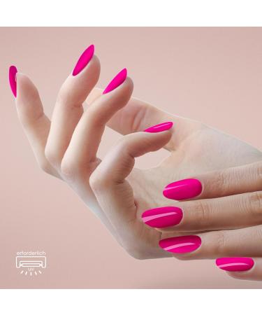 Bot 20x UV Gel Nail Foil - Self-Adhesive Up to 3 Weeks Dermatest Certified All-in-1 Bright Pink - Buy Online on GoSupps.com