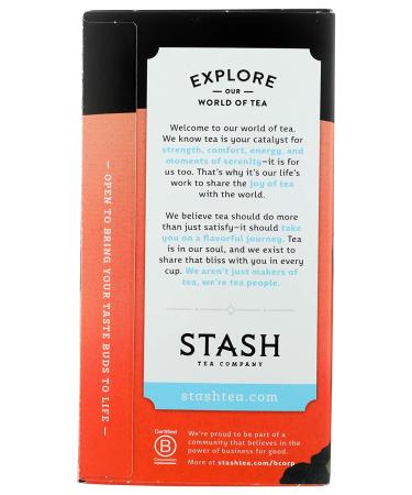 Stash Tea Coconut Mango Oolong Tea - 18 Bags (Pack of 1) - Buy Online on GoSupps.com