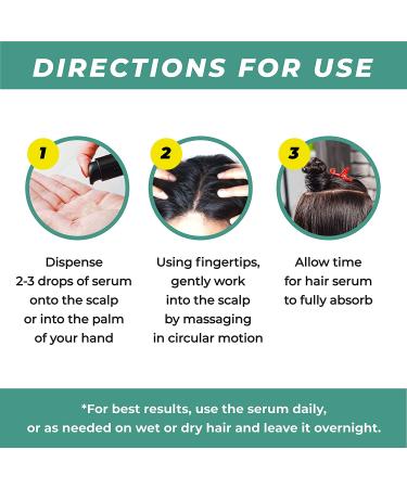 Pureauty Naturals Biotin Hair Serum - Non-Greasy Hair Growth Oil for Stronger, Healthier Looking Hair - Biotin Growth Serum - 4oz - Buy Online on GoSupps.com