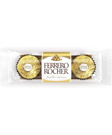 FERRERO ROCHER Fine Hazelnut Milk Chocolate 3 Packs of 12 Individually Wrapped Chocolates 3 Count 4.8 Kilogram 108 Count (Pack of 1) - Buy Online on GoSupps.com