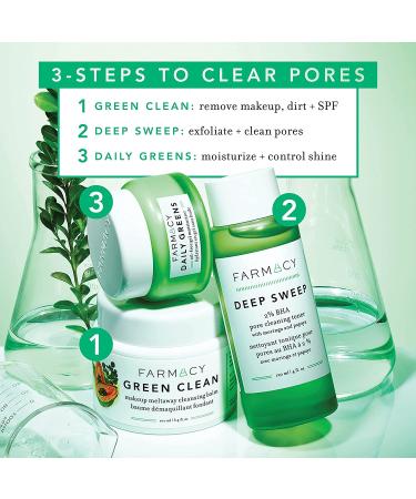 Farmacy Deep Sweep 2% BHA Toner - Pore Cleaner & Exfoliator with Salicylic Acid - 4 Fl Oz - Buy Online on GoSupps.com