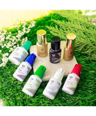 Lovely Eyelash Glue 5ml - Fast-Drying Long-Lasting Adhesive for Professional Eyelash Extensions - Perfect for Training - Black - Buy Online on GoSupps.com