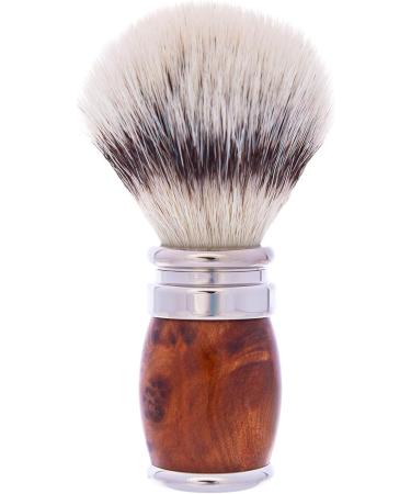Plisson Thuya & Palladium Magnifying Brush - Premium White Fibre for Expert Grooming | International Shipping Available - Buy Online on GoSupps.com