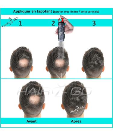  HAIR GO Premium Hair Thickening Shampoo - Hair Powder - Conditioner - For Hair Loss - 100% Natural and Vegan - 1 Pack (1 x 25g) (Dark Blonde) - Buy Online on GoSupps.com