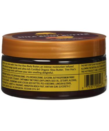 Buy Tree Hut Shea Body Butter Tropical Mango - Nourishing 7 oz Body Moisturizer for Soft Skin | International Shipping - Buy Online on GoSupps.com