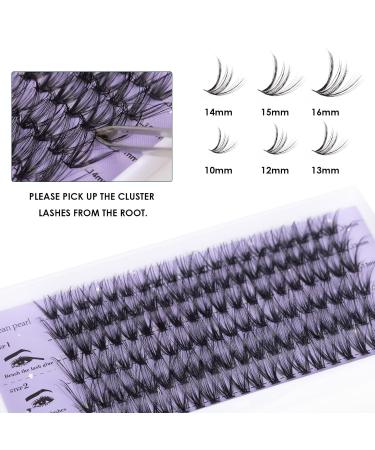 DIY Eyelash Extensions - 120 Individual False Eyelashes for Beginners | Reusable 10-16mm C/CC/D Curl | 30D Pack - Buy Online on GoSupps.com