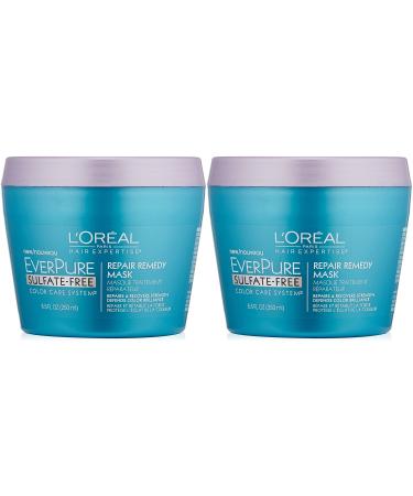 L'Oreal Paris Hair Care Expertise Everpure Repair and Defend Rinse Out Mask 8.5 Fluid Ounce (Pack of 2)