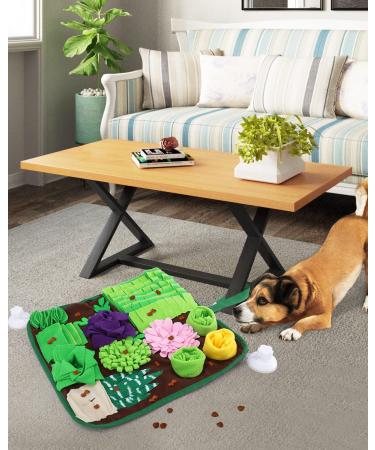 Succulent Snuffle Mat for Dogs and Small Pets - Enrichment Treat Toy | Slow Eating Puzzle for Dogs, Cats, Rabbits, and More | Stress Relief Gift for Pets - Buy Online on GoSupps.com