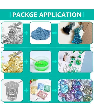 JDiction UV Resin Kit - Crystal Clear Sunlight Curing Beginner Kit for Jewelry, Doming, Coating, Casting - DIY Craft - Buy Online on GoSupps.com