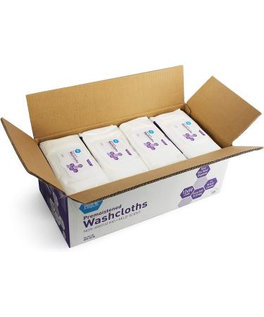 Medpride Disposable Premoistened Washcloths for Adults | 600-Count 8x12 | Aloe & Lanolin Wet Wipes | Gentle Skincare Cleansing & Makeup Removal - Buy Online on GoSupps.com