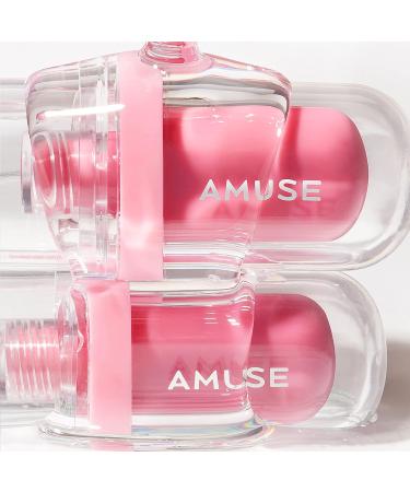 Amuse JEL-FIT TINT 12-Hour Lasting Vegan Lip Stain in Rose Milk Shade - Travel Size - Buy Online on GoSupps.com