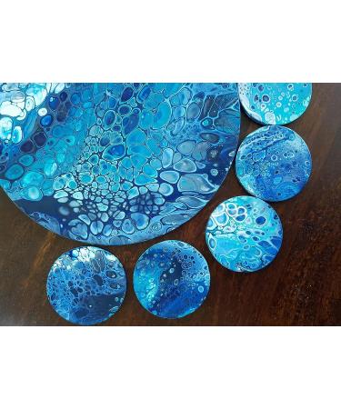 live4art Dimethicone Acrylic Silicone Oil 4oz 1000cSt - Professional Fluid Art Supplies for Cell Creation - Non-Toxic 100% Pure Liquid Oils - Buy Online on GoSupps.com