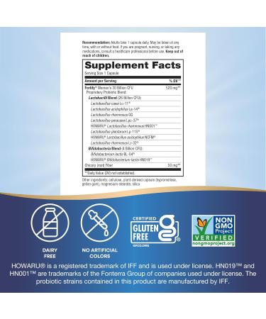 Nature's Way Fortify Daily Probiotic for Women 30 Billion Live Cultures 10 Strains Prebiotics Supports Digestive & Immune Health* No Refrigeration Required 30 Capsules (Packaging May Vary) - Buy Online on GoSupps.com
