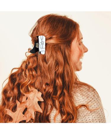 Yunlly 12 Pcs Western Cowboy Hair Claw Clips - Leopard Star Cowgirl Boot Hat Jaw Hair Clip Set for Girls - Buy Online on GoSupps.com