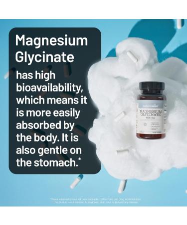 NatureWise Magnesium Glycinate 625 mg - High Absorption Chelated Magnesium Glycinate for Sleep Relaxation Muscle & Bones* - Gentle on Stomach Vegan Non-GMO - 30 Capsules 30-Day Supply Unflavored 30 Count (Pack of 1) - Buy Online on GoSupps.com