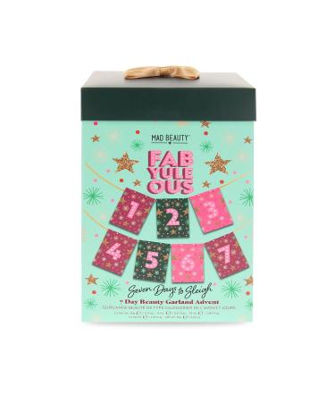 Shop MAD BEAUTY FabYuleOus 7 Day Beauty Garland Advent Calendar - Bath & Body Goodies for a Luxurious Holiday Experience Worldwide - Buy Online on GoSupps.com
