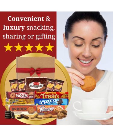 Biscuits Gift Set Biscuit Hamper Bundle (8 Varieties of Biscuits) in a Gift Hamper Biscuit Box - Some of Britain's Favourite Biscuits - An Ideal Biscuit Gift Box as a Gift or to Treat Yourself - Buy Online on GoSupps.com