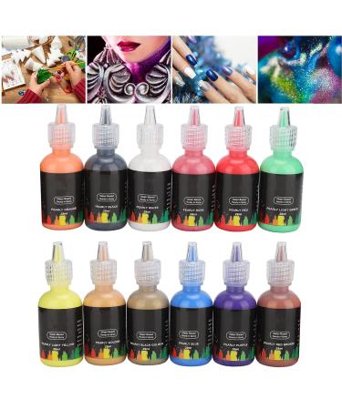 DIY Body Painting Liquid Pigment Set - 12 Bottles | Safe Water-Based Paint for Creative Skin Art & Stage Use - Buy Online on GoSupps.com
