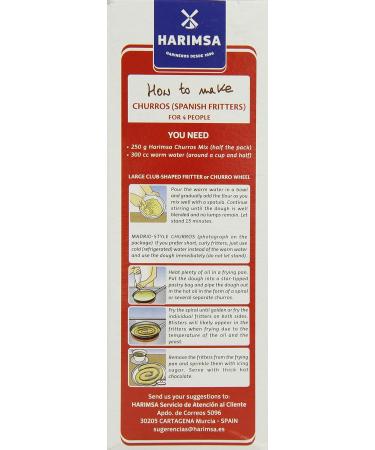 Harimsa Churro Mix - Authentic Spanish Doughnut Making Mix 500g - Buy Online on GoSupps.com