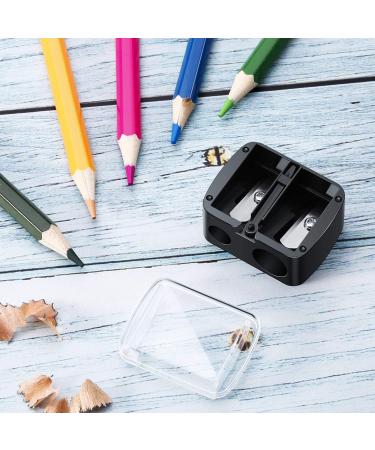5 Pack Dual Cosmetic Pencil Sharpener for Eye Makeup (Black) - Buy Online on GoSupps.com