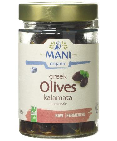 Mani Organic Kalamata Olives Al Naturale 205 g