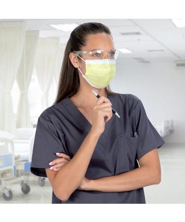Buy HALYARD FLUIDSHIELD 1 Disposable Procedure Mask - SO SOFT Lining & Earloops Yellow Level 1 Case of 500 - International Shipping Available - Buy Online on GoSupps.com