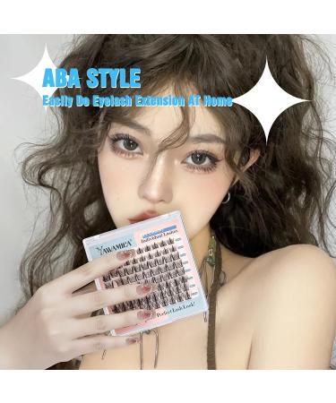 DIY Lash Extension Kit - 80 Pcs Lash Clusters with Strong Hold Bond and Seal - Eyelash Extensions Kit for Self Application at Home - Buy Online on GoSupps.com