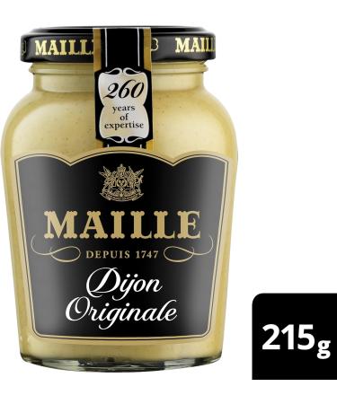 Maille Dijon Original Mustard 215g - Premium French Mustard - Buy Online on GoSupps.com