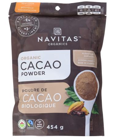 Navitas Organics Organic Cacao Powder 16 oz (454 g)