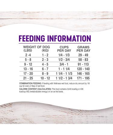 Wellness Complete Health Small Breed Dry Dog Food - Natural Turkey Recipe, 4lb for Puppies, Adults & Seniors | Made in USA - Buy Online on GoSupps.com