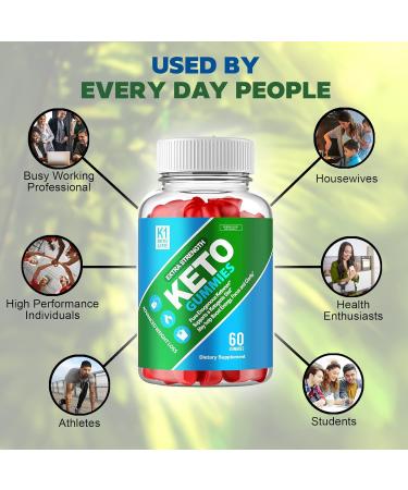 Keto Life ACV Gummies - Shark Keto Approved for Weight Loss - 60 Gummies - Buy Online on GoSupps.com