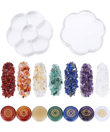 7 Chakra Healing Crystals Set | Reiki Gemstones for Meditation & Therapy - Buy Online on GoSupps.com