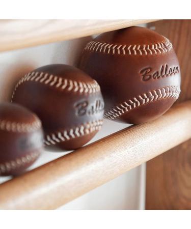 Buy Leather Brown Balloon Massage Ball - 6cm Fascia Ball in Cotton Bag | Individual & Set Options | International Shipping Available - Buy Online on GoSupps.com