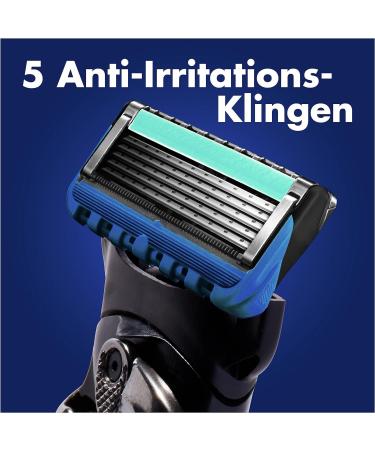 Gillette ProGlide Wet Razor for Men - 5-Blade Precision + 4 Replacement Blades - Perfect Gift for Men - Global Shipping Available - Buy Online on GoSupps.com