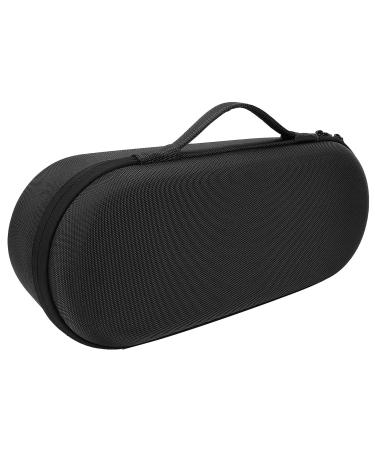 Hair Dryer Case Firm Wear Resistant Ergonomic Handle Impact Resistant Hair Dryer Accessories Case for Business Trip for HD01 HD03(Black)
