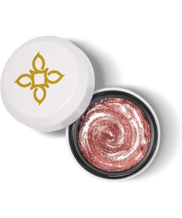 BLUESKY Metallic Sparkle Gel Paint Pots Glitter Nail Art Heart Of Gold Rose Gold Pink 5G - Buy Online on GoSupps.com