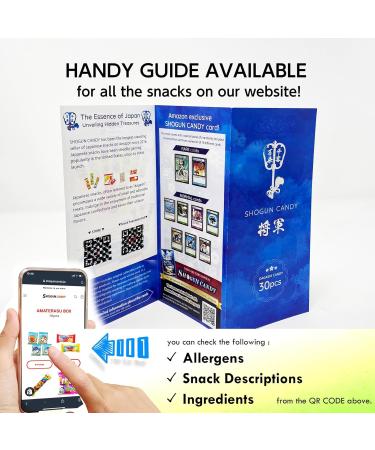 SHOGUN CANDY Japanese Snacks & Japanese Candy Variety Pack 30 Pcs - Buy Online on GoSupps.com
