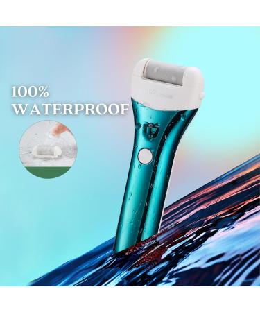BarberBoss Electric Foot File Hard Skin Remover - Callus Remover Foot Files for Hard Skin Feet Hard Skin Remover Electric Professional Pedicure Set for Feet (Green) - Buy Online on GoSupps.com