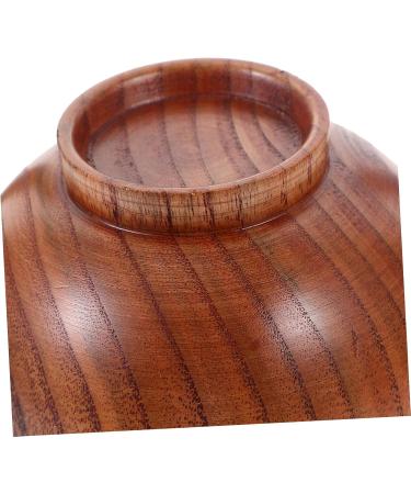 Minkissy Foldable Bowl & Razor Accessories for Men | Rustic Solid Wood Shaving Soap Shell - Ideal for Grooming & Travel - Buy Online on GoSupps.com